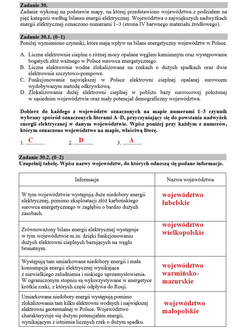 MATURA 2020: Geografia rozszerzona. Arkusz CKE i odpowiedzi MATURA 2020: Geografia rozszerzona. Arkusz CKE i odpowiedzi