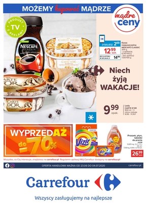 Niech żyją wakacje w Carrefour!