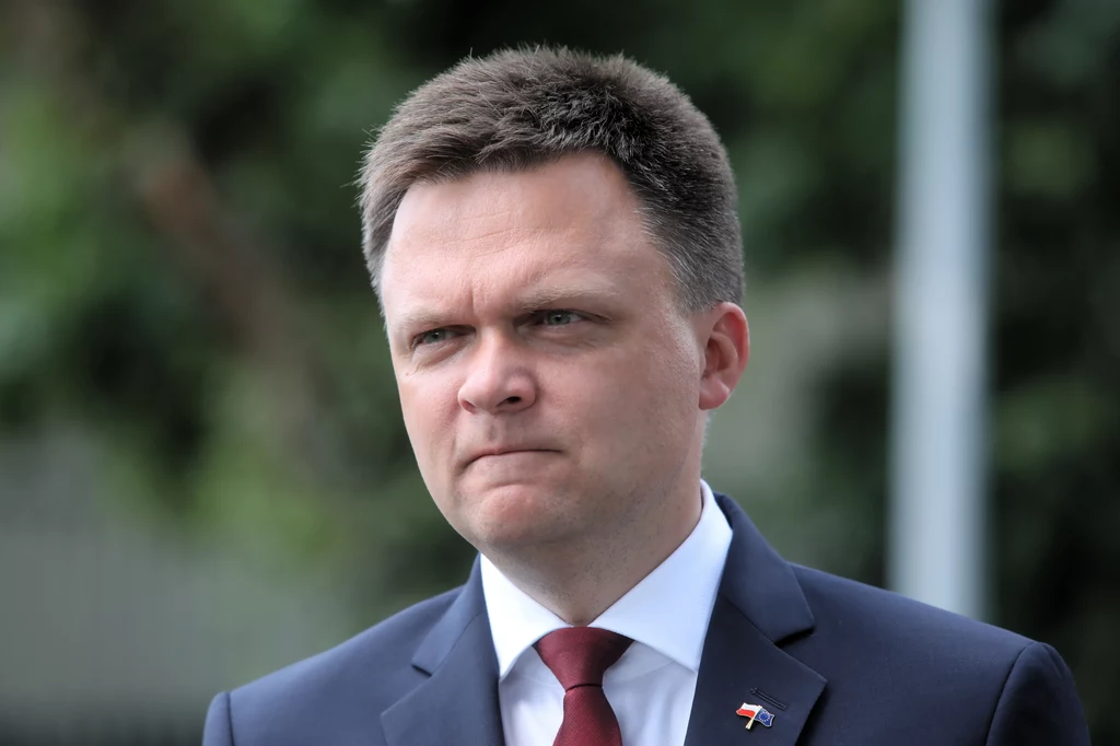 Kandydat na prezydenta Szymon Hołownia Kandydat na prezydenta Szymon Hołownia