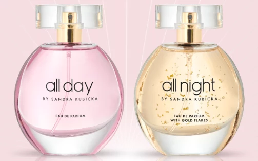 Autorskie perfumy Sandry Kubickiej stworzone dla sieci Kontigo