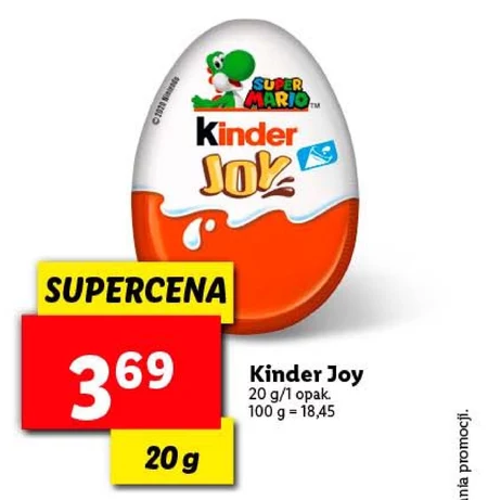 Jajko niespodzianka Kinder