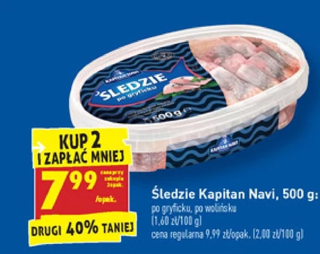 Filety śledziowe Kapitan Navi