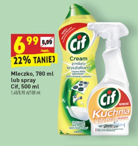 Mleczko do czyszczenia Cif
