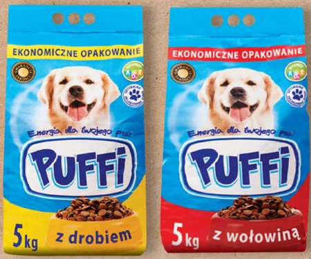 Karma dla psa Puffi
