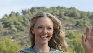 Amanda Seyfried na planie drugiej części musicalu "Mamma Mia!"
