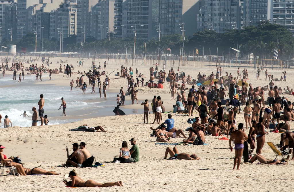 Jedna z plaż w Rio de Janeiro (20.06.2020) Jedna z plaż w Rio de Janeiro (20.06.2020)