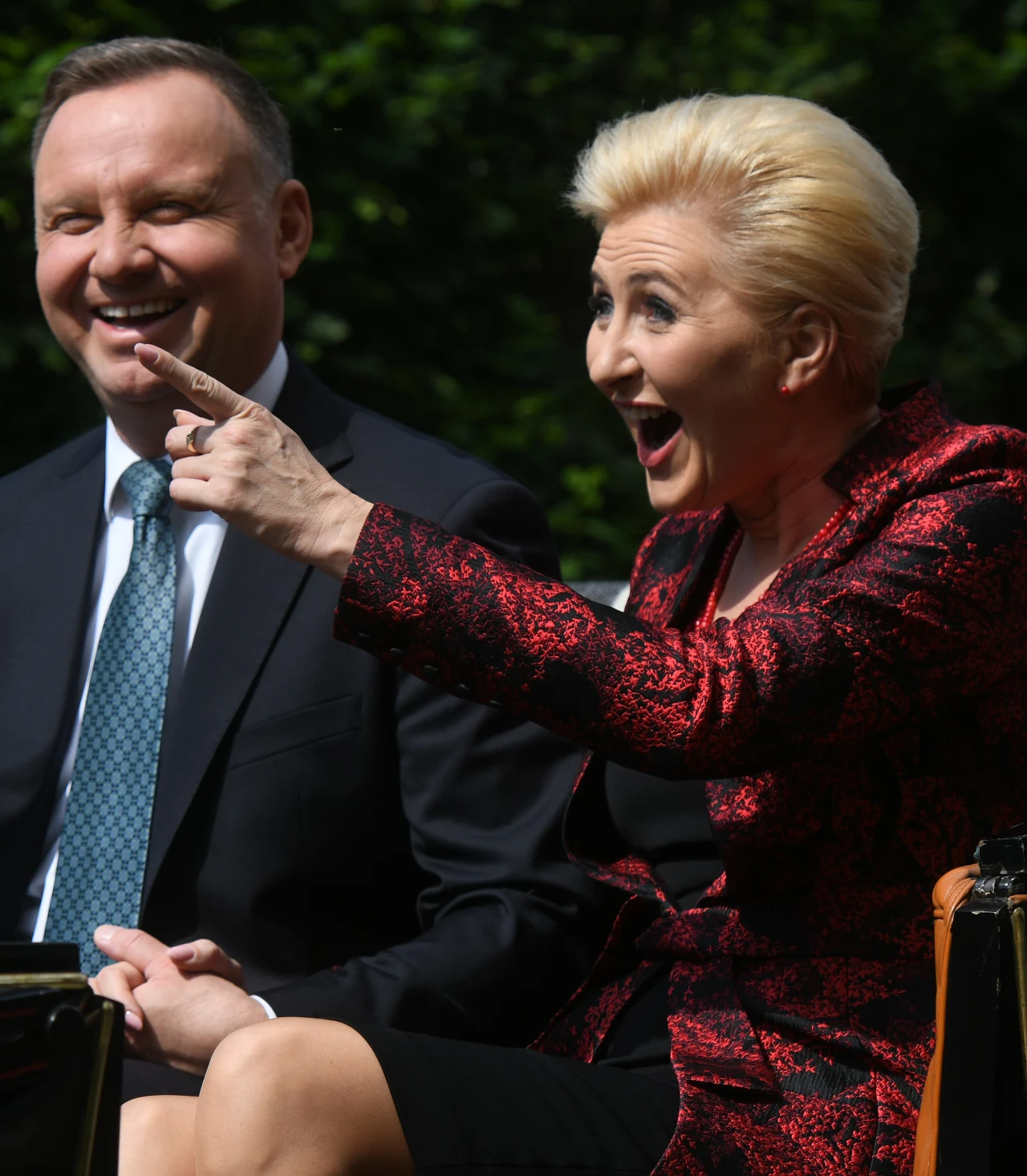 Agata i Andrzej Dudowie