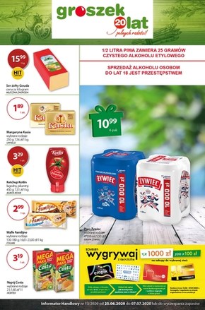 Promocje w sklepach Groszek