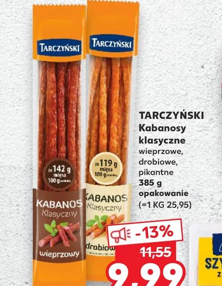 Kabanosy Tarczyński