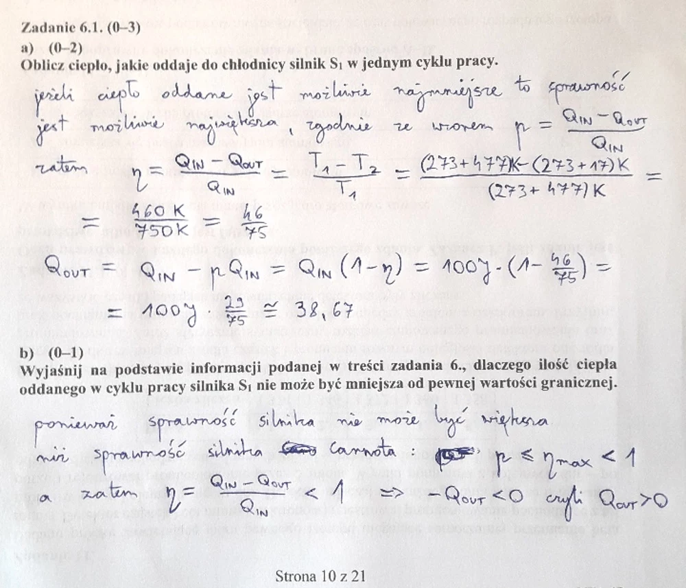 Matura z fizyki - odpowiedź do zad. 6.1 Matura z fizyki - odpowiedź do zad. 6.1