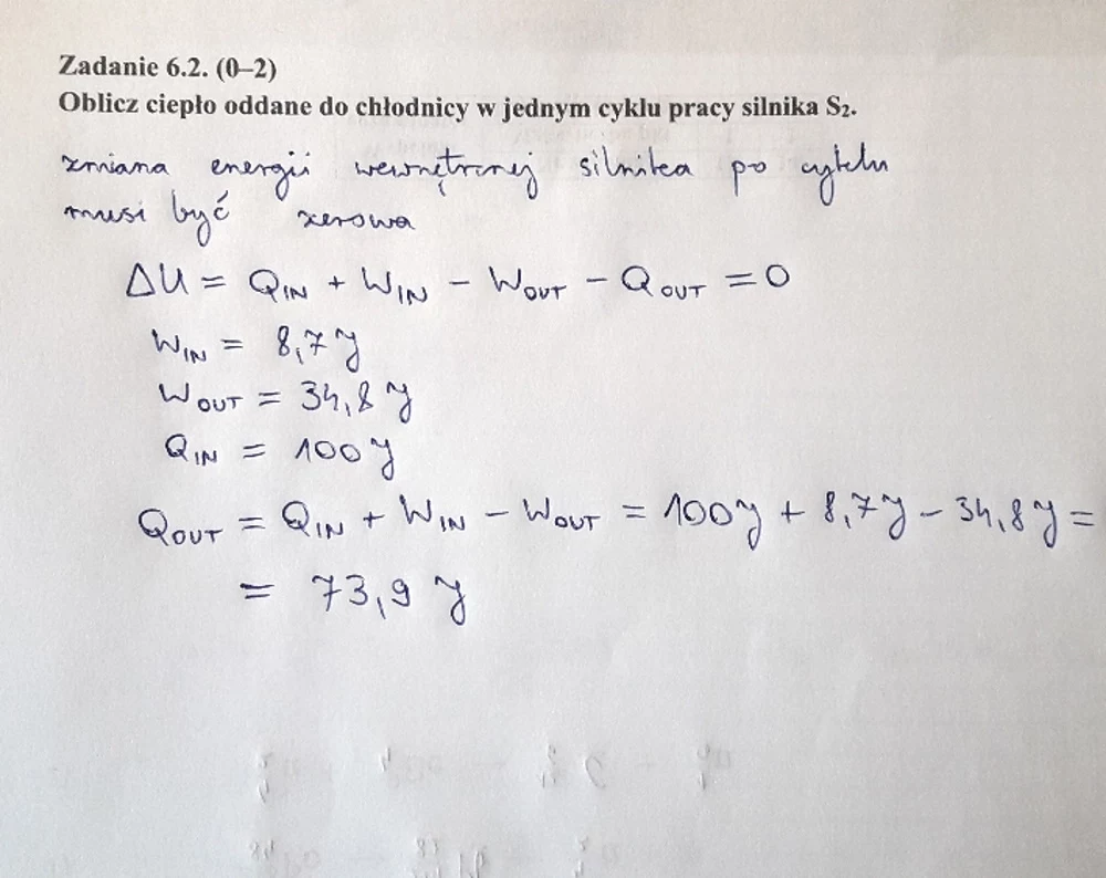 Matura z fizyki - odpowiedź do zad. 6.2 Matura z fizyki - odpowiedź do zad. 6.2