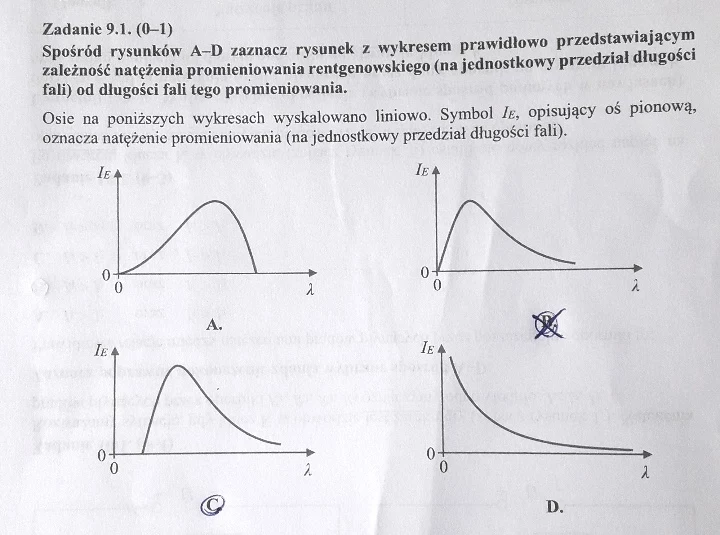 Matura 2020: Fizyka - odpowiedź do zad. 9.1 Matura 2020: Fizyka - odpowiedź do zad. 9.1