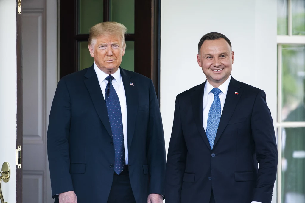 Donald Trump i Andrzej Duda Donald Trump i Andrzej Duda