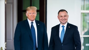 Donald Trump i Andrzej Duda