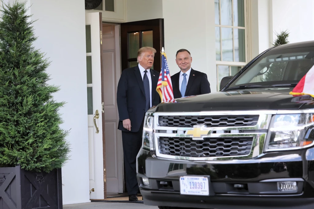 Donald Trump i Andrzej Duda Donald Trump i Andrzej Duda