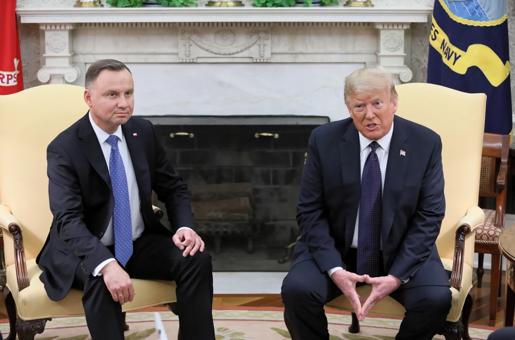 Spotkanie Andrzeja Dudy z Donaldem Trumpem w Waszyngtownie Spotkanie Andrzeja Dudy z Donaldem Trumpem w Waszyngtownie