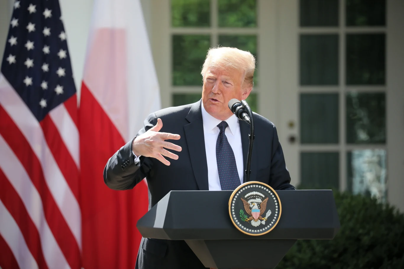 Amerykański prezydent dodał też, że ma swojego faworyta w wyborach prezydenckich, które odbędą się w Polsce 28 czerwca. 