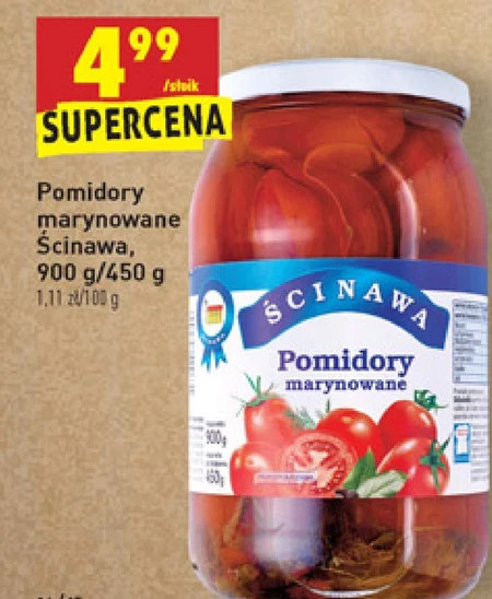Pomidory marynowane Ścinawa