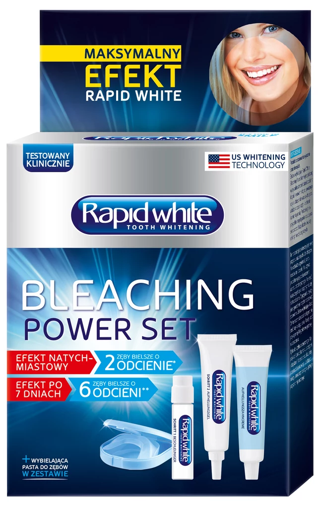 ​Nowość od Rapid White, czyli Bleaching Power Set! 