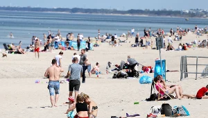 Plaża nad Bałtykiem, zdj. ilustracyjne