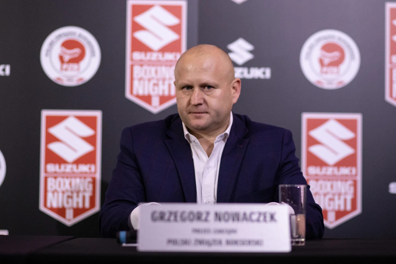 Prezes Polskiego Związku Bokserskiego Grzegorz Nowaczek