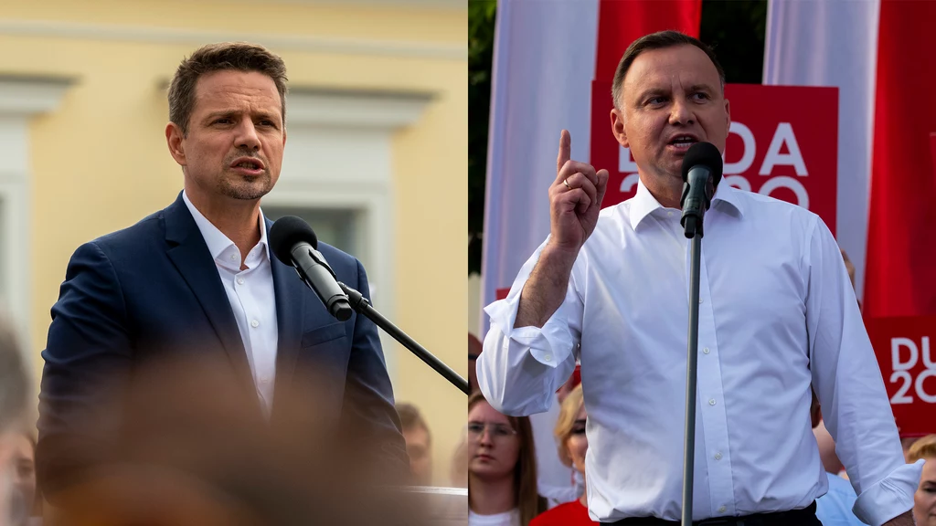 Rafał Trzaskowski i Andrzej Duda Rafał Trzaskowski i Andrzej Duda