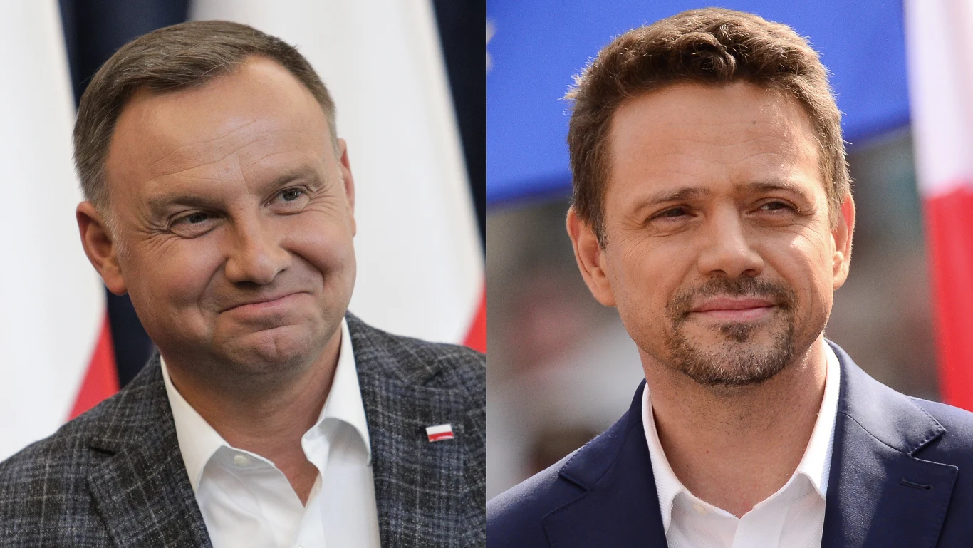 Andrzej Duda i Rafał Trzaskowski