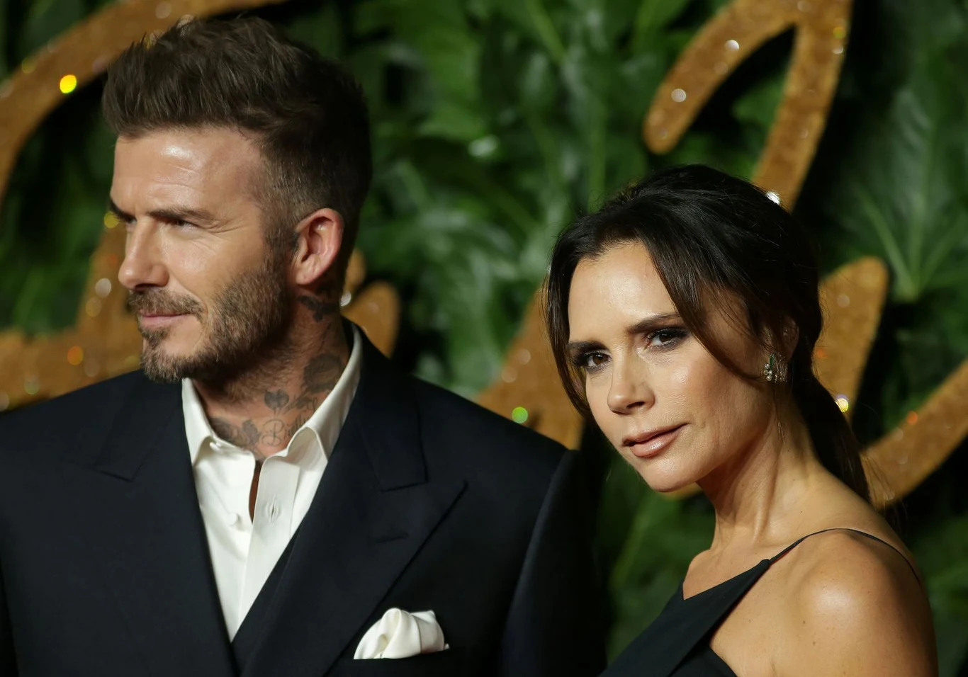 David Beckham wraz z żoną Victorią David Beckham wraz z żoną Victorią