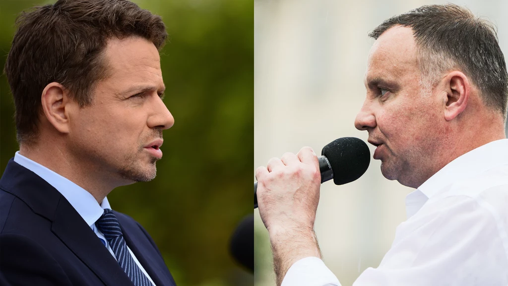 Rafał Trzaskowski i Andrzej Duda