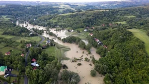 Zniszczenia w Hadlach Kańczuckich, zdjęcia z 26 czerwca 2020