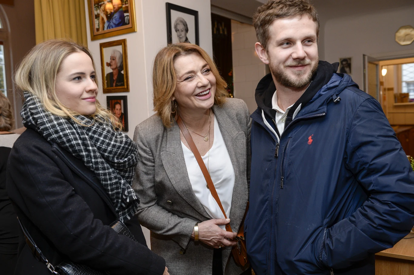 Kasia, Małgorzata Ostrowska-Królikowska i Antek Królikowski Kasia, Małgorzata Ostrowska-Królikowska i Antek Królikowski