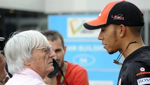 Bernie Ecclestone i Lewis Hamilton