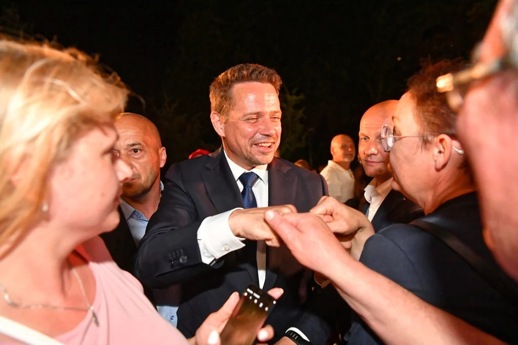 Prezydent Warszawy, kandydat w wyborach prezydenckich Rafał Trzaskowski (C) Prezydent Warszawy, kandydat w wyborach prezydenckich Rafał Trzaskowski (C)