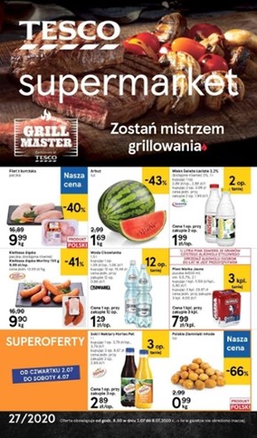 Grilluj z Tesco Supermarket!