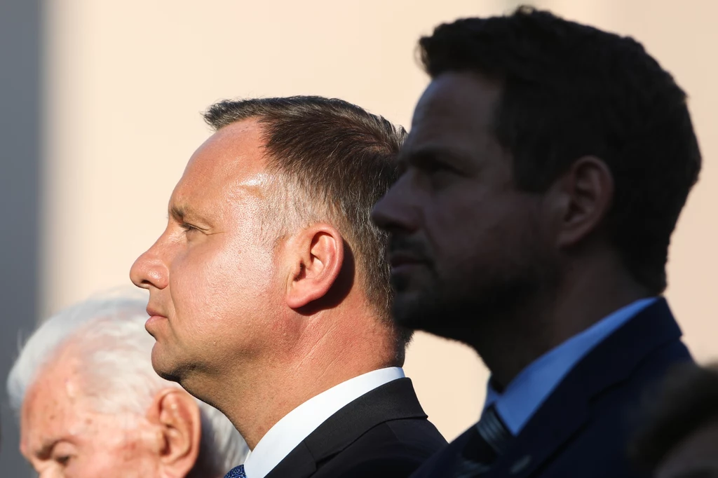 Prezydent Andrzej Duda i prezydent Warszawy Rafał Trzaskowski Prezydent Andrzej Duda i prezydent Warszawy Rafał Trzaskowski