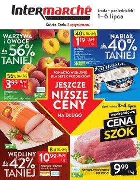 Jeszcze niższe ceny w Intermarche!
