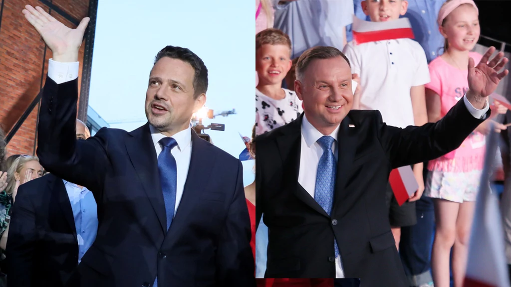 Rafał Trzaskowski i Andrzej Duda Rafał Trzaskowski i Andrzej Duda