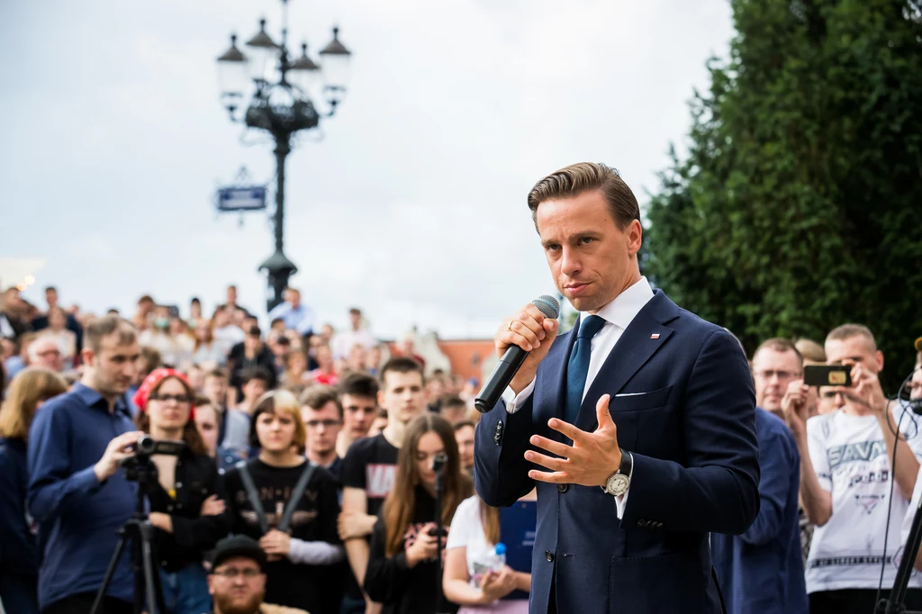Kandydat Konfederacji na prezydenta Krzysztof Bosak Kandydat Konfederacji na prezydenta Krzysztof Bosak