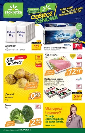 Odsiecz cenowa w Stokrotka Supermarket