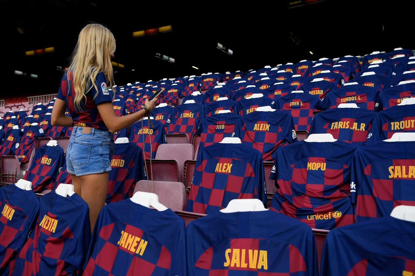 Camp Nou w Barcelonie