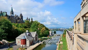 Rideau Canal w Ottawie, stolicy Kanady