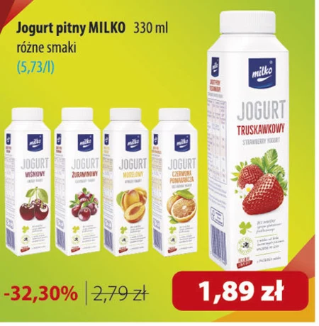 Jogurt pitny Milko
