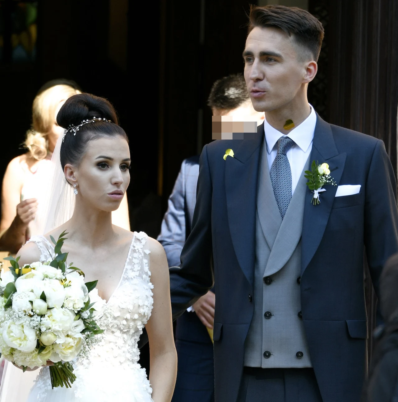 Natalia Schetyna z mężem