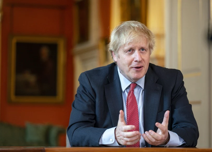 Premier Wielkiej Brytanii Boris Johnson 