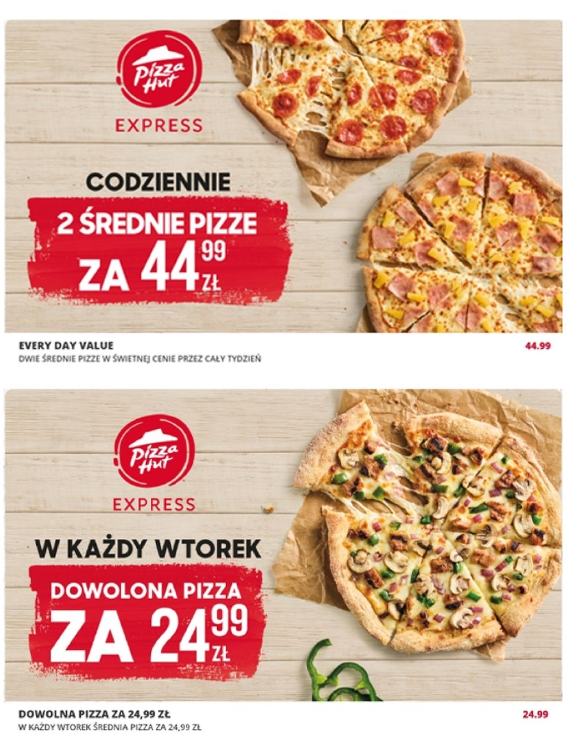 Gazetka Pizza Hut kupony 01. 07. 2020 31. 07. 2020 lub do
