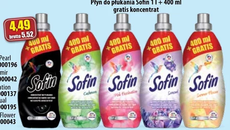 Płyn do płukania tkanin Sofin