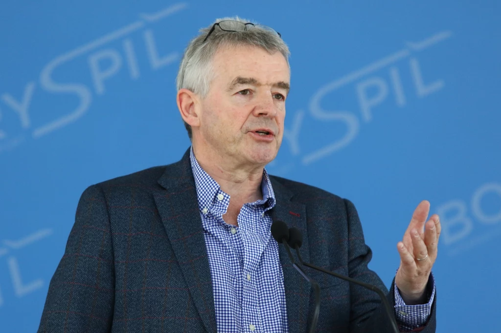 Michael O'Leary , prezes Ryanaiara
