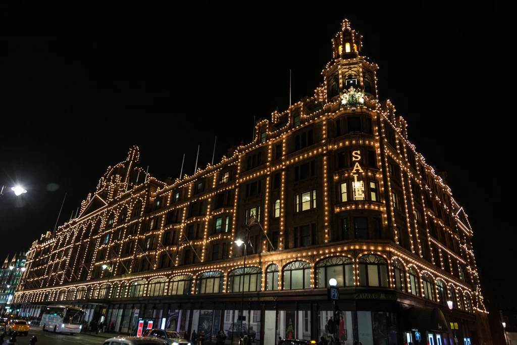 Dom towarowy Harrods w Londynie