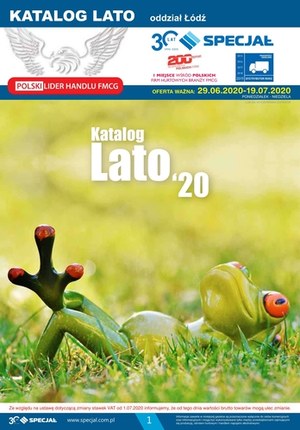 Gazetka promocyjna Specjał - Katalog na lato Specjał Łódź