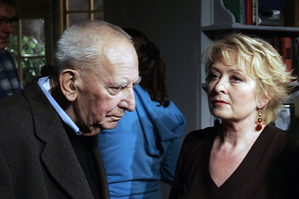 Gustaw Holoubek i Magdalena Zawadzka, 2007 rok Gustaw Holoubek i Magdalena Zawadzka, 2007 rok